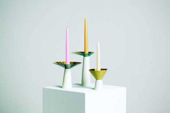 Candle holders designed by Lukas Peet